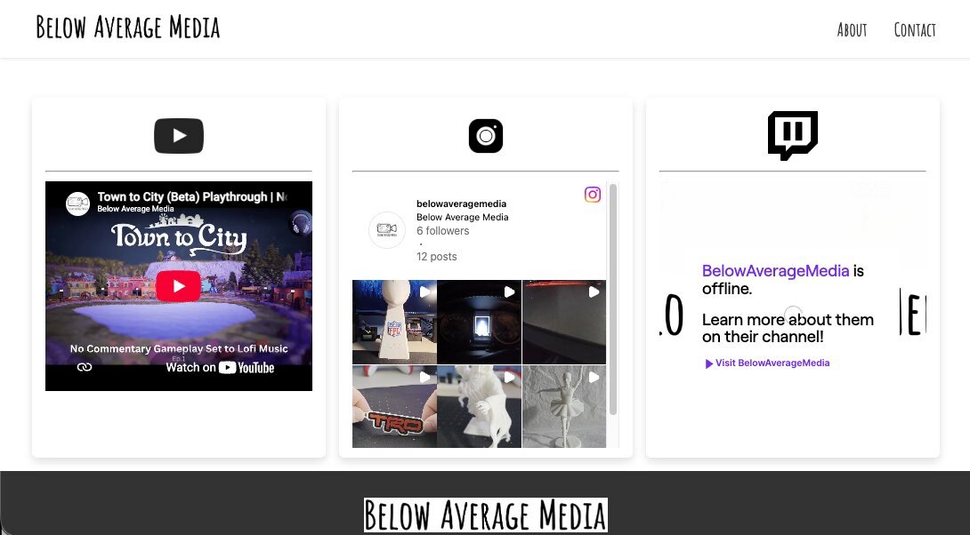 Below Average Media